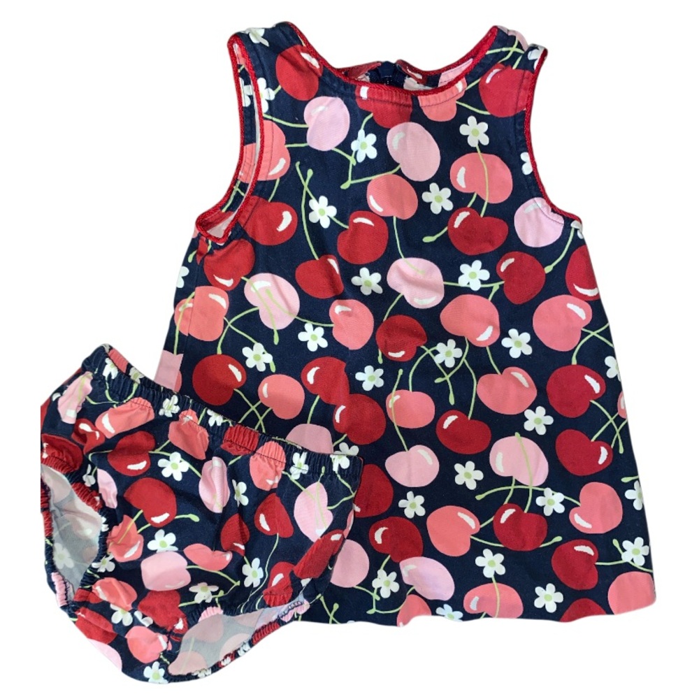 Talbots Kids• Cherry Print Set
